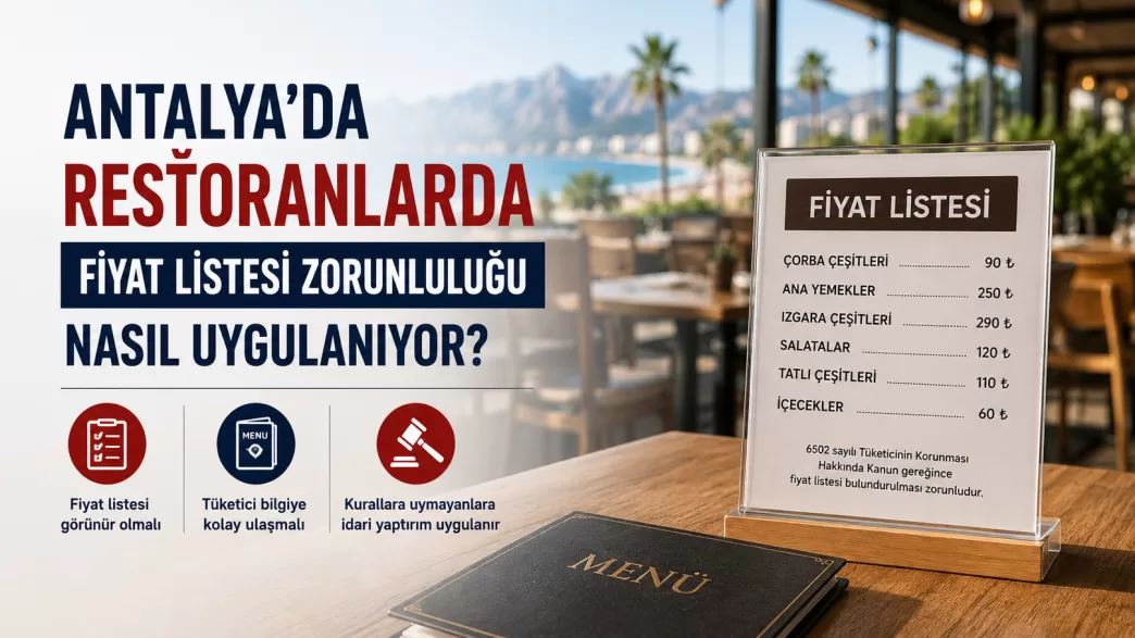 antalya restoran fiyat listesi