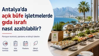 antalya açık büfe gıda israfı