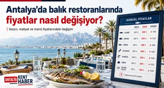antalya balık restoranı fiyatları