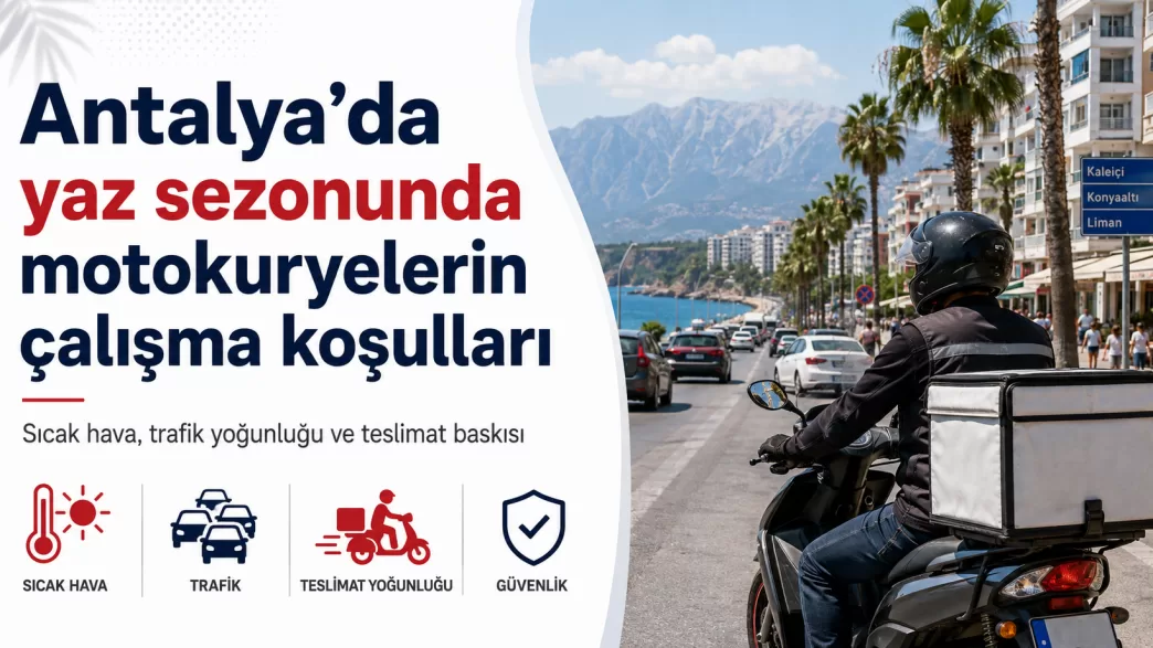 antalya motokurye çalışma koşulları