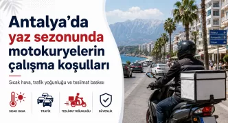 antalya motokurye çalışma koşulları