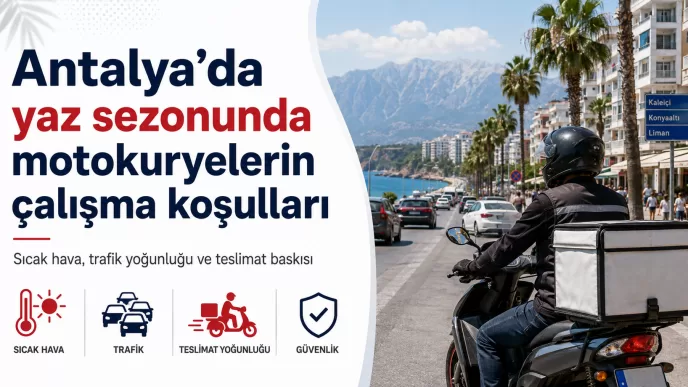 antalya motokurye çalışma koşulları