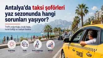 antalya taksi şoförleri yaz sezonu