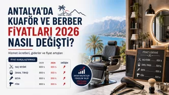 antalya kuaför fiyatları 2026