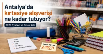 antalya kırtasiye fiyatları 2026