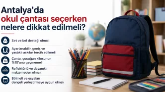 antalya okul çantası seçimi