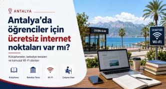 antalya ücretsiz internet noktaları