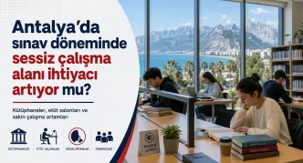 antalya sessiz çalışma alanları
