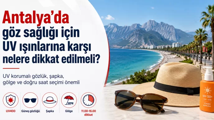 antalya göz sağlığı uv korunma