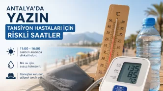 antalya yazın tansiyon hastaları