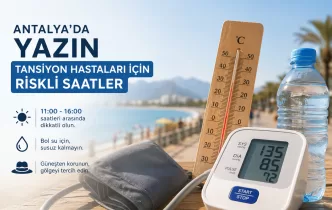 antalya yazın tansiyon hastaları