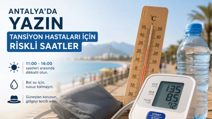 antalya yazın tansiyon hastaları