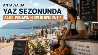 antalya sahil esnafı yaz sezonu