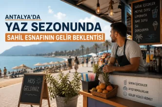 antalya sahil esnafı yaz sezonu
