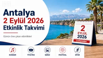 antalya 2 eylül 2026 etkinlik takvimi, antalya etkinlikleri, antalya tiyatro, antalya atölye, antalya kültür sanat