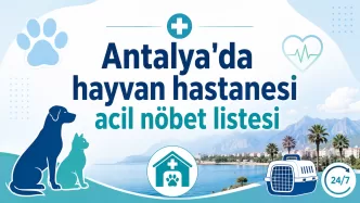 antalya hayvan hastanesi acil nöbet listesi