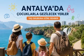antalya'da çocuklarla gezilecek yerler