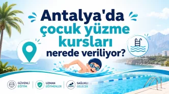 antalya çocuk yüzme kursları