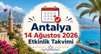 antalya 14 ağustos 2026 etkinlik takvimi