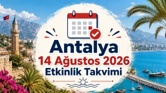 antalya 14 ağustos 2026 etkinlik takvimi