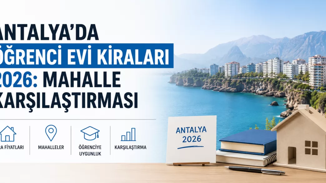 antalya öğrenci evi kiraları 2026