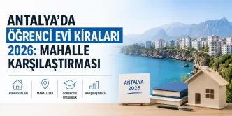 antalya öğrenci evi kiraları 2026
