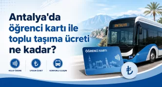 antalya öğrenci ulaşım ücreti 2026
