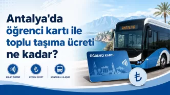 antalya öğrenci ulaşım ücreti 2026