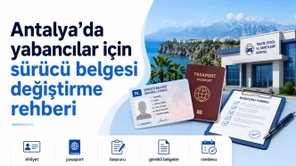 antalya yabancı ehliyet değiştirme 2026