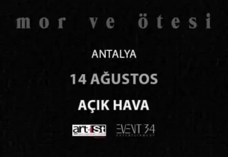 mor ve ötesi antalya konseri 2026