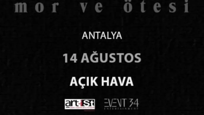 mor ve ötesi antalya konseri 2026