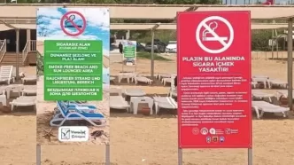 antalya plajlarında sigara yasağı