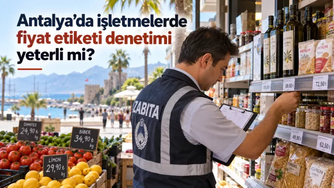 antalya fiyat etiketi denetimi