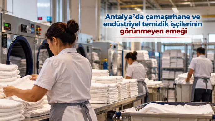 antalya çamaşırhane işçileri