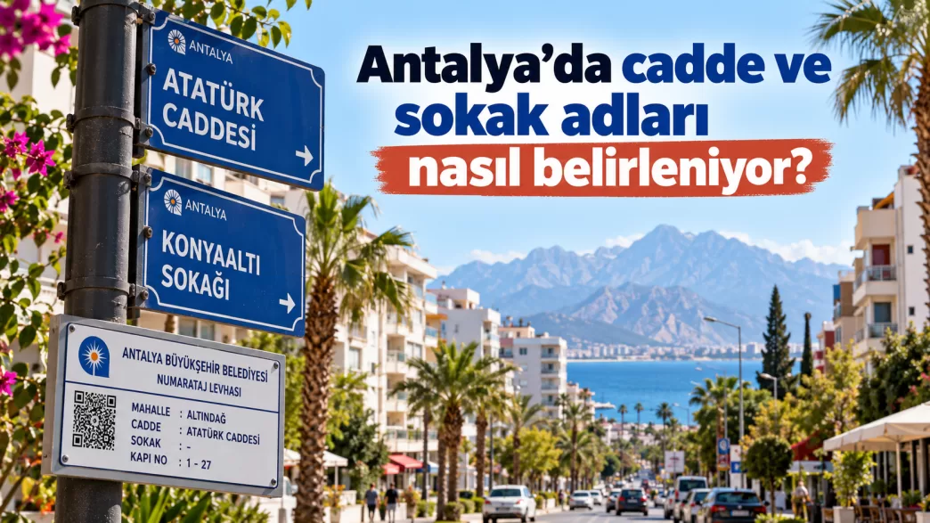 antalya cadde ve sokak adları