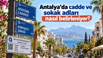 antalya cadde ve sokak adları