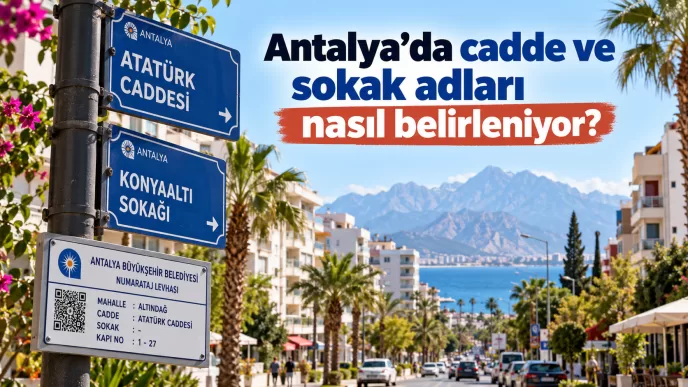 antalya cadde ve sokak adları