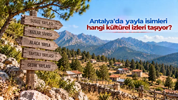 antalya yayla isimleri