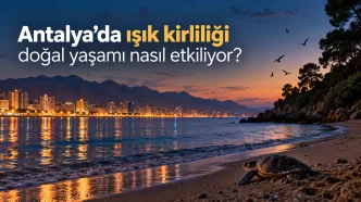 antalya ışık kirliliği
