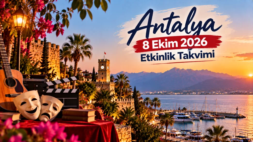 antalya 8 ekim 2026 etkinlik takvimi