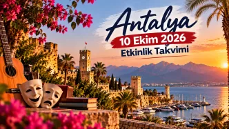 antalya 10 ekim 2026 etkinlik takvimi