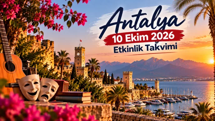 antalya 10 ekim 2026 etkinlik takvimi