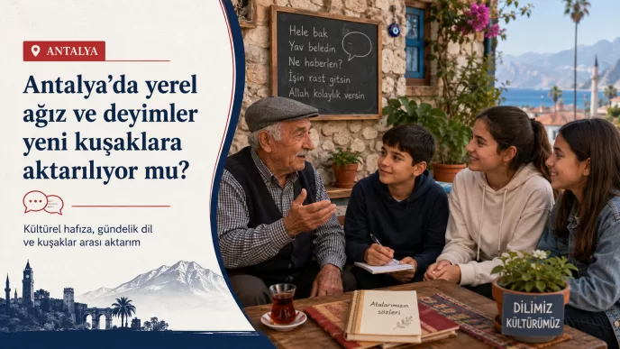 antalya yerel ağız ve deyimler