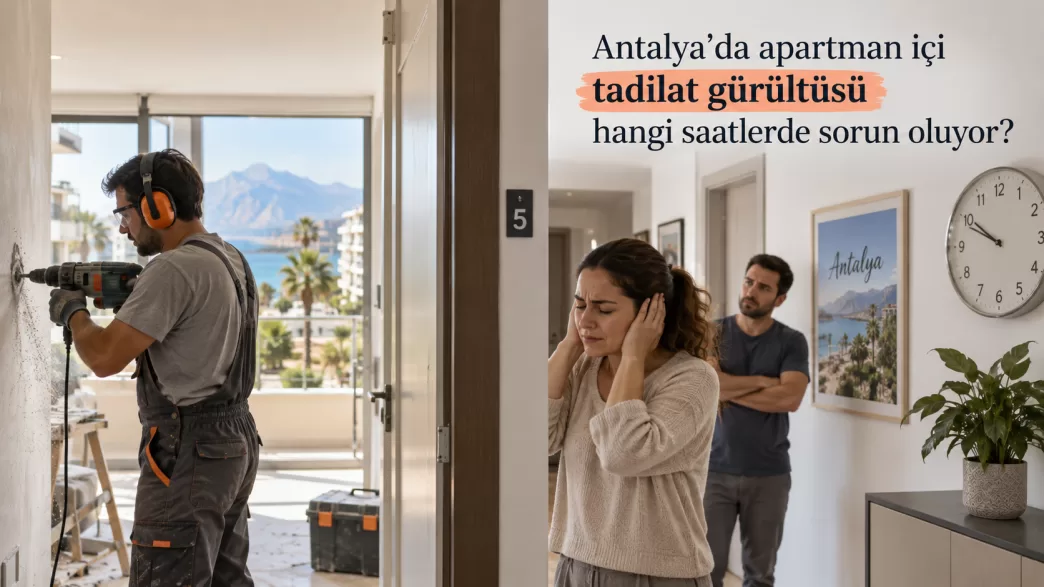 antalya apartman tadilat saatleri