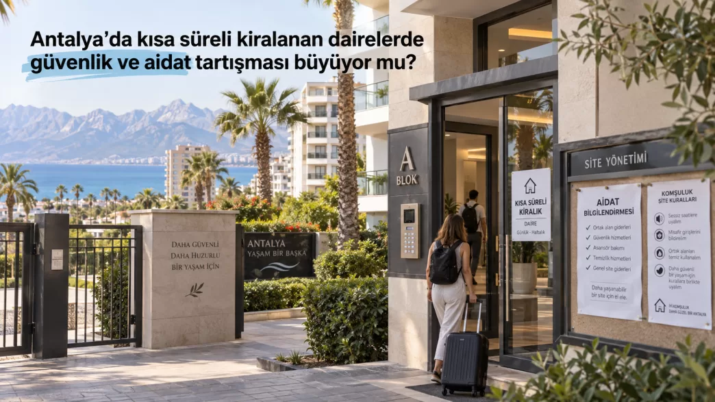 antalya kısa süreli kiralama