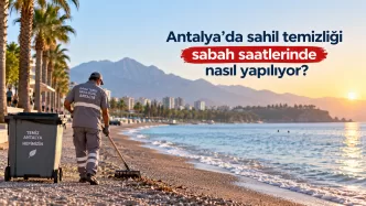 antalya sahil temizliği
