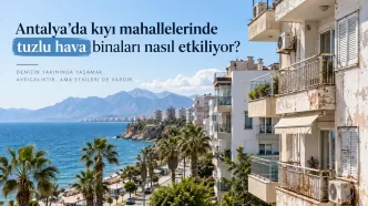 antalya kıyı binalarında tuzlu hava