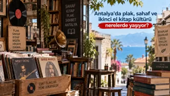 antalya sahaf ve plak kültürü