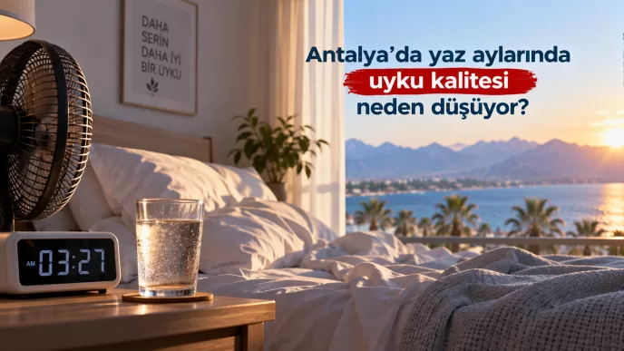 antalya yaz aylarında uyku