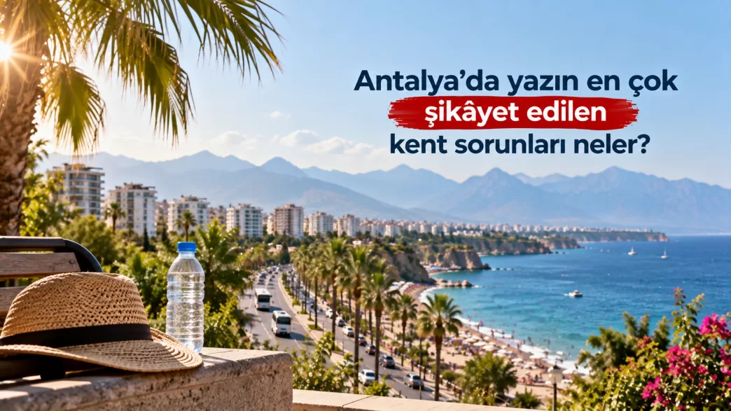 antalya yaz kent sorunları